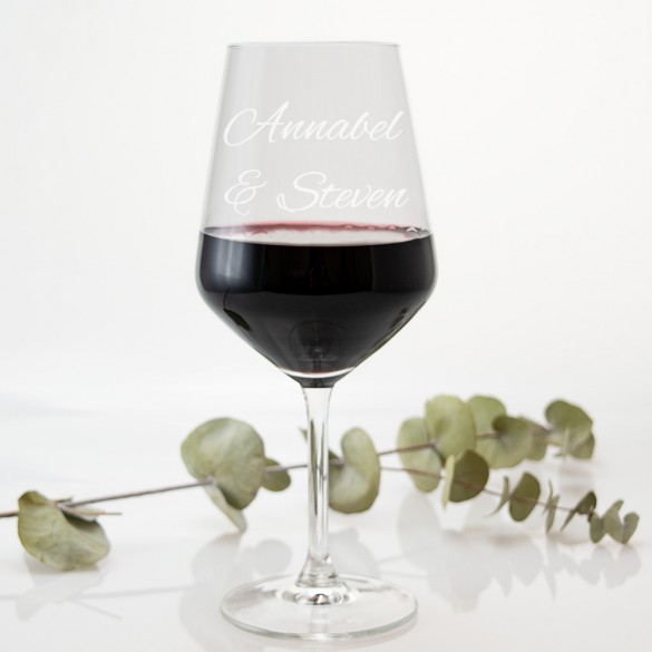 tanker Echter Commissie Groot wijnglas graveren | Bestel online | PersonalSurprise